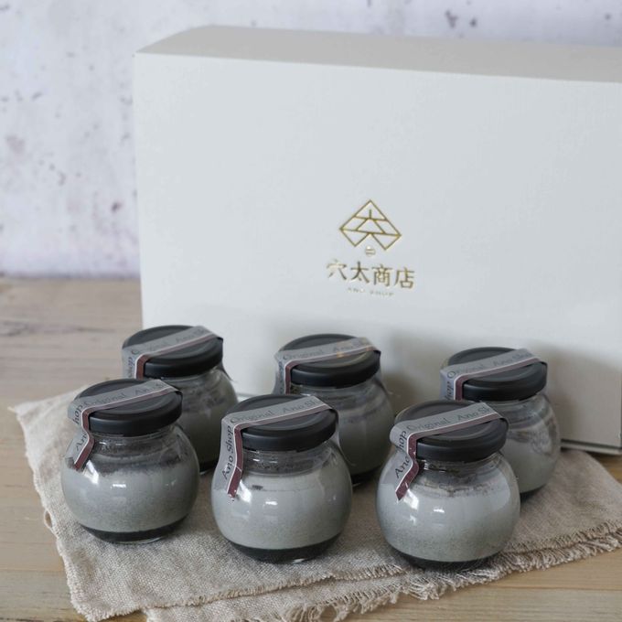 【夏限定商品】 深味 黒ごまプリン（６個入） 1