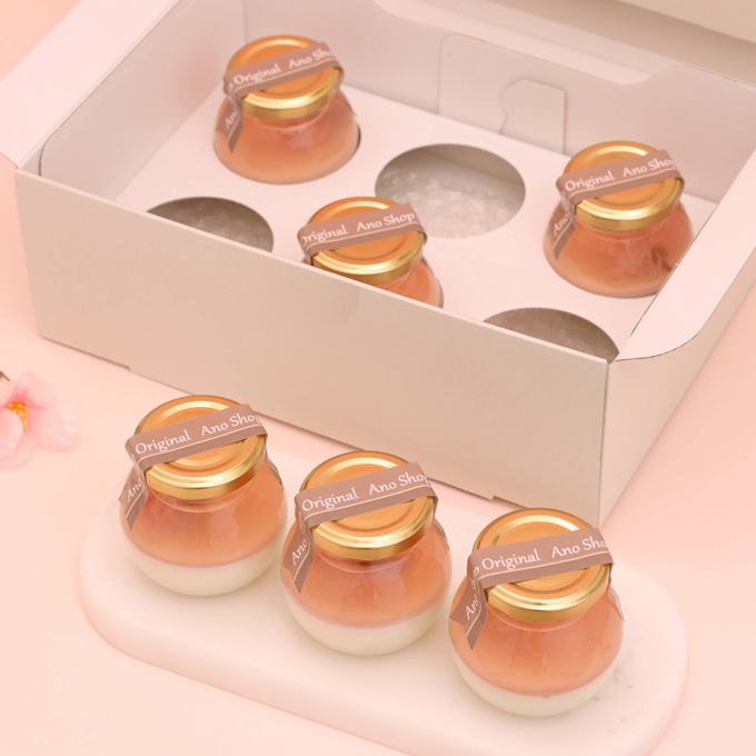 【春 限定商品】 さくらプリン（６個入り） 3
