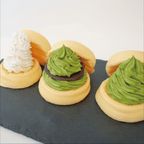 濃厚抹茶ふわふわパンケーキ3種3個入（濃厚抹茶・抹茶あんこ・プレーン） 1