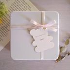 ウェディングクッキー缶/きみと季節のとなりに「HappyWedding」くま＆うさぎ 6
