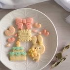 バースデークッキー缶/きみと季節のとなりに「HappyBirthday」うさぎ 5