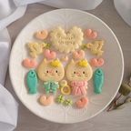 ウェディングクッキー缶/きみと季節のとなりに「HappyWedding」ねこ 4