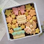 バースデークッキー缶/きみと季節のとなりに「HappyBirthday」くま 2