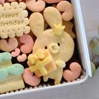 バースデークッキー缶/きみと季節のとなりに「HappyBirthday」うさぎ 3