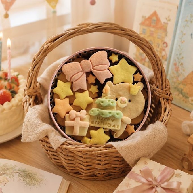 手のひら缶/きみと季節のとなりに「HappyBirthday」くま 2