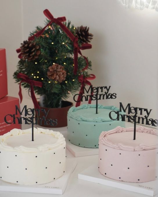 ドットシリーズ[クリスマスケーキ] 1