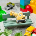 乗り物クッキー【クレーン車】アイシングクッキー クッキー プチギフト デコレーション かわいい お菓子 個包装 はたらくくるま 働く車 乗り物 1