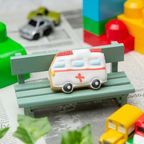 乗り物クッキー【救急車クッキー】アイシングクッキー クッキー プチギフト デコレーション かわいい お菓子 個包装 はたらくくるま 働く車 乗り物 1