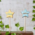 名入れ可【星ポップ】〈5文字〉棒付き プロップス アイシングクッキー クッキー プチギフト かわいい お菓子 個包装 2
