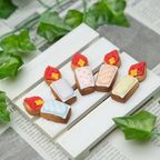 【ケーキデコ用ろうそく(5個入り)】アイシングクッキー かわいい お菓子 誕生日 バースデー 推し活 推しケーキ プチギフト クッキー ギフト アイシングクッキーleap 1