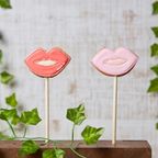 【リップポップ】棒付き プロップス アイシングクッキー クッキー プチギフト かわいい お菓子 個包装 2