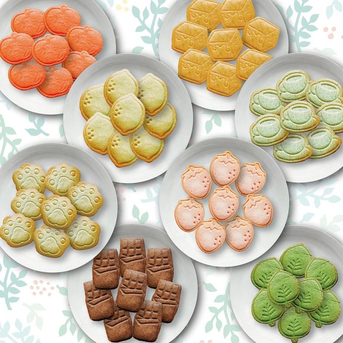 【おこのみクッキー】クッキー 素焼きクッキー プチギフト 贈り物 おやつ お茶菓子 かわいい お菓子 詰め合わせ 2