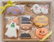 名入れ可【ハロウィンクッキーギフトA】ハロウィン アイシングクッキー クッキー ケーキデコレーション 誕生日 ケーキトッピング ケーキデコレーション かわいい お菓子  2