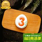 当日発送便【恐竜の卵数字】アイシングクッキー クッキー デコレーションケーキ オリジナルケーキ 誕生日 卵 1