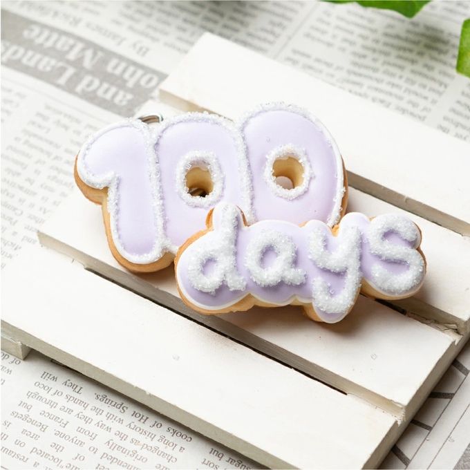 【100日クッキー】アイシングクッキー クッキー プチギフト デコレーション かわいい お菓子 個包装 出産 100日祝い 1