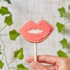 【リップポップ】棒付き プロップス アイシングクッキー クッキー プチギフト かわいい お菓子 個包装 1