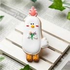 立ち動物【立ちニワトリ】アイシングクッキー クッキー プチギフト デコレーション かわいい お菓子 個包装 動物 どうぶつ 生き物 ニワトリ にわとり 鶏 1