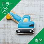 乗り物クッキー【クレーン車】アイシングクッキー クッキー プチギフト デコレーション かわいい お菓子 個包装 はたらくくるま 働く車 乗り物 3