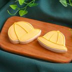2タイプから選べる【通学帽子】アイシングクッキー クッキー プチギフト かわいい お菓子 個包装 アイシングクッキーleap 入園 入学 卒園 卒業 1