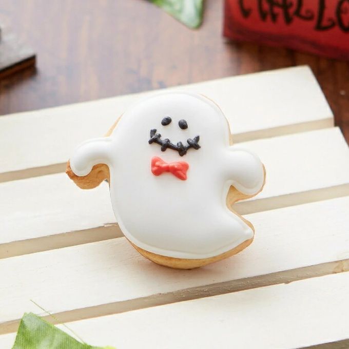 【おばけ(小)】ハロウィン アイシングクッキー クッキー ケーキデコレーション 誕生日 ケーキトッピング ケーキデコレーション かわいい お菓子  1