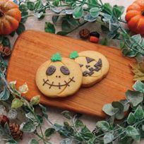 期間限定！たっぷりかぼちゃ入り【ハロウィンかぼちゃクッキー】〈1個〉アイシングクッキー かぼちゃクッキー ハロウィン Halloween かわいい お菓子 個包装 プレゼント プチギフト クッキー ギフト アイシングクッキーleap ハロウィン2026