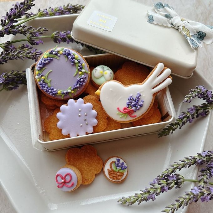 《季節限定》米粉と麹の発酵クッキーkan ･:*+.lavender･:*+.  3