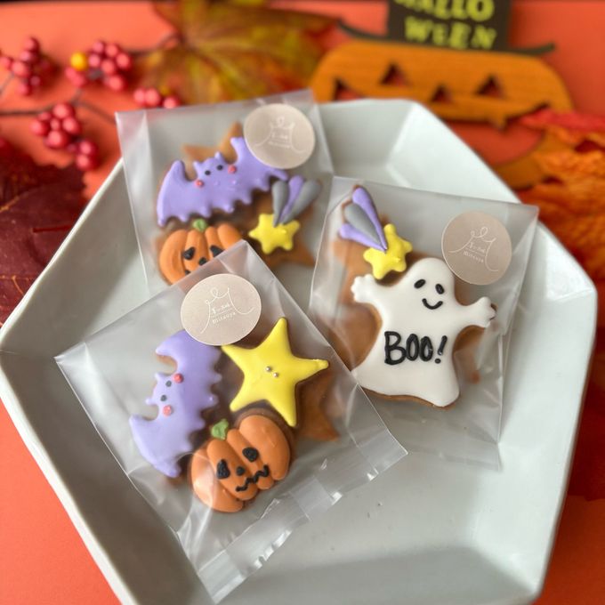 《季節限定》米粉と麹の発酵クッキー mini ･:*+happy halloween･:*×3袋 -ハロウィン2025- 3