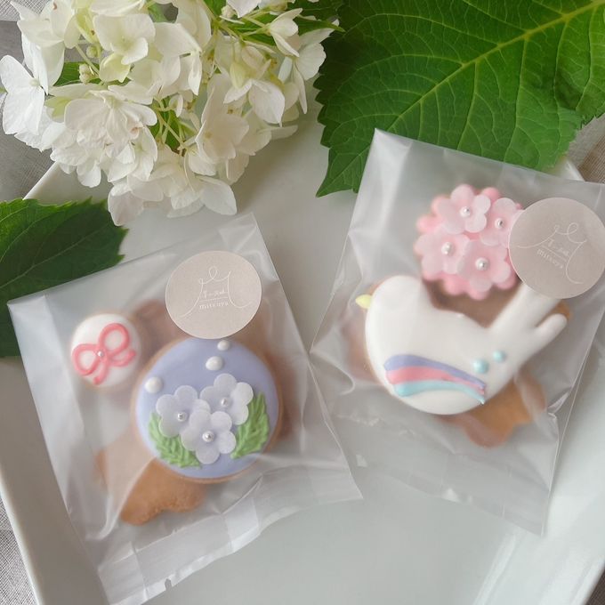 【季節限定】米粉と麹の発酵クッキー mini ･:*+紫陽花･:*×2袋 1