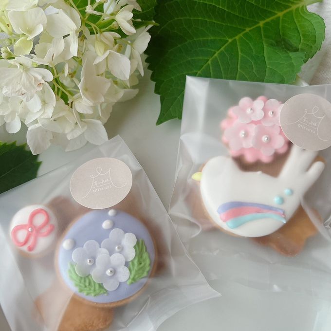 【季節限定】米粉と麹の発酵クッキー mini ･:*+紫陽花･:*×2袋 2