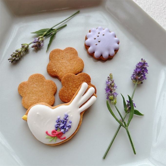 【季節限定】米粉と麹の発酵クッキー mini ･:*+lavender･:*×2袋 3