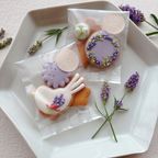 【季節限定】米粉と麹の発酵クッキー mini ･:*+lavender･:*×2袋 1