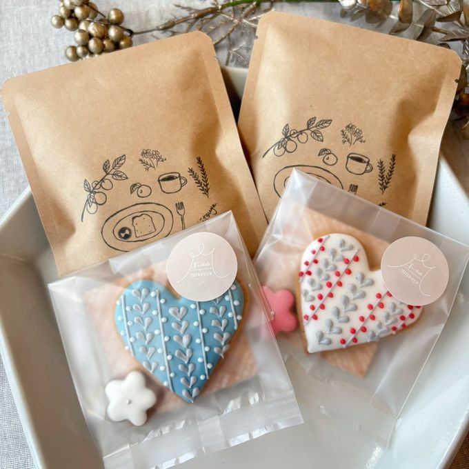 《季節限定》米粉と麹の発酵クッキー mini ･:*heart･:*+＆オーガニック発酵コーヒー×２セット（２０２６バレンタイン） 1