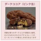 可愛いチョコレート缶入り ピーカンナッツチョコレート 3缶セット  5