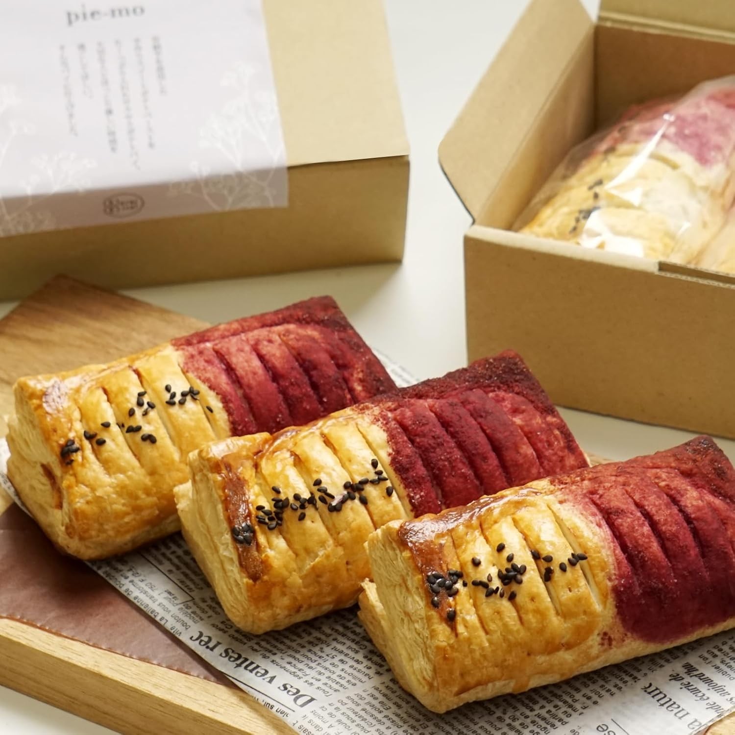 サクサク スイートポテトパイ 3個入(わらいみらい) | Cake.jp