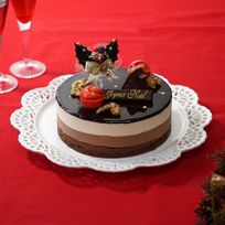 濃厚  チョコレートケーキ ムース 5号 クリスマス2025
