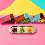 可愛いチョコレート缶入り ピーカンナッツチョコレート 3缶セット  1