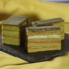 水引付きのおしゃれ箱 抹茶オペラチョコレートケーキ 15cm 2