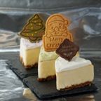 クリスマスケーキ チーズケーキ 3カット 濃厚チーズ クリスマス2025 1