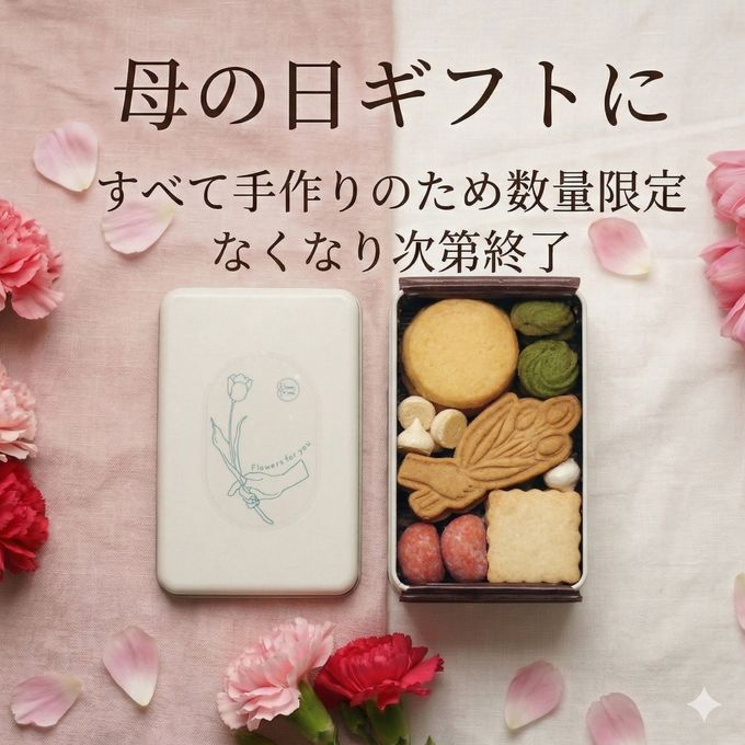 クッキー缶詰め合わせ 春 6種類入 9