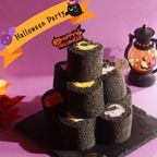 ハロウィンミニロール お菓子 ロールケーキタワー 9個セット ハロウィン2025 10