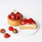 グルテンフリーフルーツタルト◆【ミニタルト2個セット】長野県産いちご・いちご＜冷凍＞3号 9cm 3