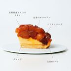 ◆グルテンフリーフルーツタルト◆長野県産りんごのタルトタタン＜冷凍＞ 5号 15cm  3