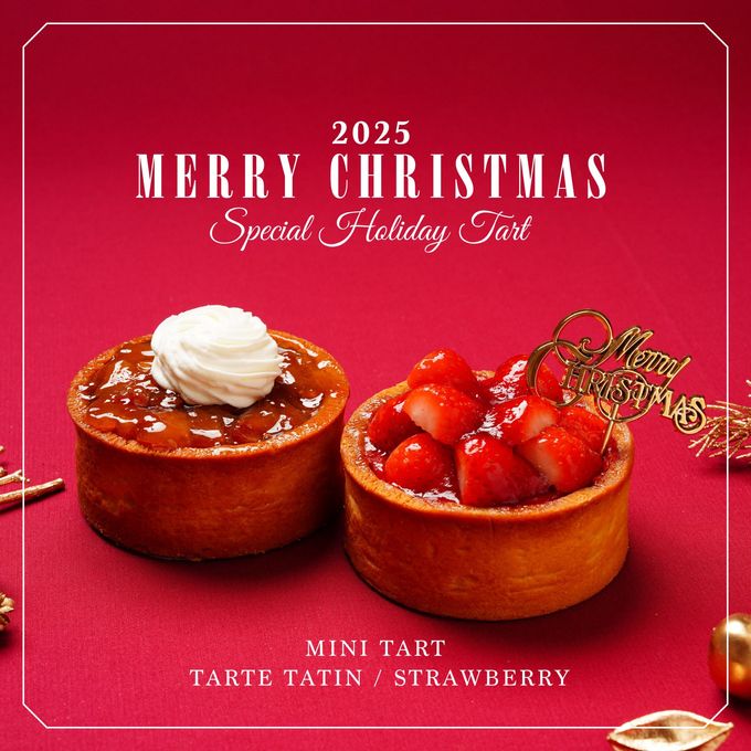 【Xmas限定ピック付＆クリーム添え】グルテンフリーフルーツタルト◆【ミニタルト2個セット】長野県産いちご・タルトタタン＜冷凍＞3号 9cm クリスマス2025 2