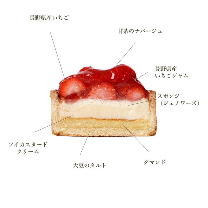 グルテンフリーフルーツタルト◆【バレンタイン限定 ミニタルト2個セット】長野県産いちご・りんご＜冷凍＞3号 9cm バレンタイン2026 2