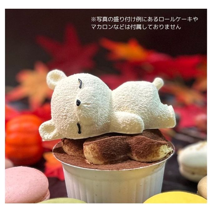 おねんねクマちゃん プレーン スポンジのお布団ですやすやレアチーズ 6
