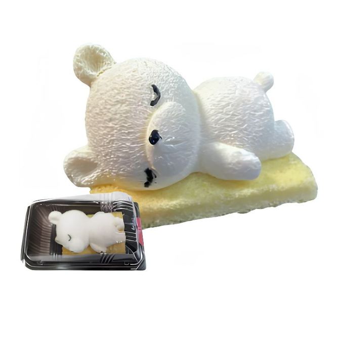 おねんねクマちゃん プレーン スポンジのお布団ですやすやレアチーズ 8
