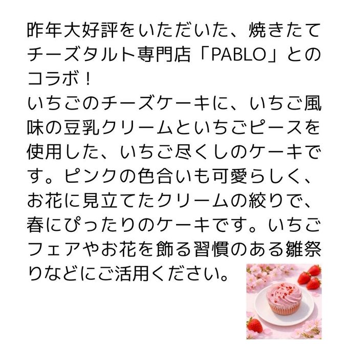 フラワーいちごのチーズケーキ PABLO コラボ 誕生日ケーキ 犬用バースデーケーキ 4