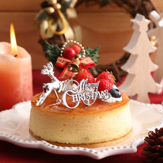 2025 クリスマス スフレチーズ クリスマスケーキ  1