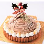 2025 クリスマスケーキ モンブランタルト ケーキ ケーキ 6号 18.0cm (6～10名様) モンブラン 1