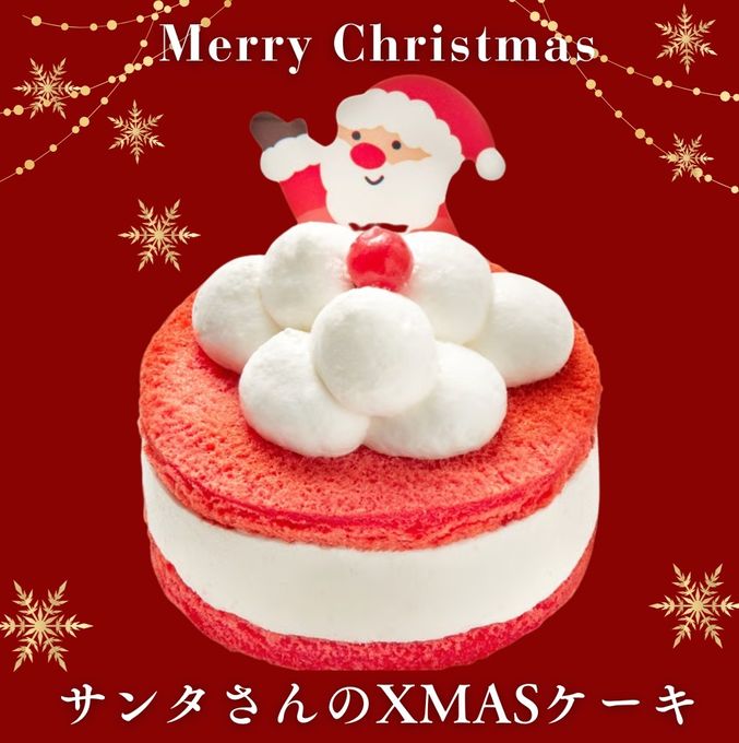 予約受付中 2025犬用 クリスマス コミフ サンタさんのXmasケーキ 犬用ケーキ クリスマスケーキ 2